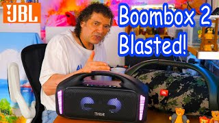 Tribit Stormbox Blast vs JBL Boombox 2 big bass boombox speakers 💕 [upl. by Fredrick]