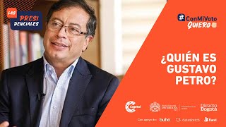 ¿Quién es Gustavo Petro Presidente de Colombia 20222026  Las Presidenciales [upl. by Ahsihat]