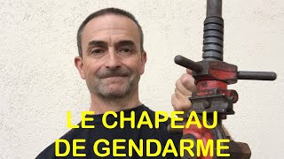 COMMENT FAIRE UN CHAPEAU DE GENDARME EN CUIVRE [upl. by Algy]