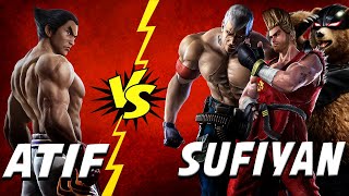 TEKKEN7  Atif Kazuya vs Sufiyan BryanPaulPanda FT5 Match [upl. by Soane]