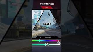 Best reticle for console and pc in apex legends [upl. by Heddy]