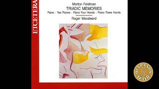 Morton Feldman Piano Four Hands [upl. by Dnaltruoc101]