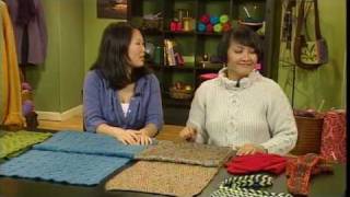 Reversible Cables with Lily Chin  Knitting Daily TV Episode 402 [upl. by Bartley]