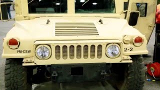 Armored HMMWV M1114 [upl. by Eanom]