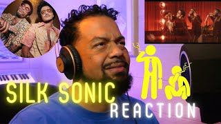 REACTION Bruno Mars Anderson Paak Silk Sonic  Smokin Out The Window Official Music Video [upl. by Nagard647]