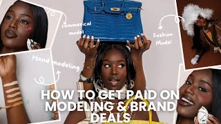 How To Get Paid To Model amp Brand Deals [upl. by Holbrook]