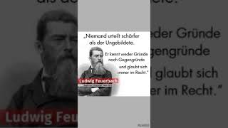 Zitat von Ludwig Feuerbach 18041872 DE Philisoph [upl. by Ali]