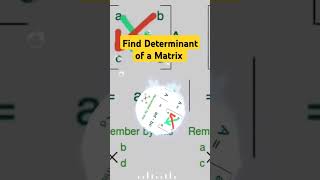 Find Determinant of a matrix dbm10013 dbm10163 [upl. by Eilema54]