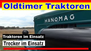 Oldtimer Traktoren im Einsatz auf dem Treckertreffen in Nordhorn [upl. by Thaxter]