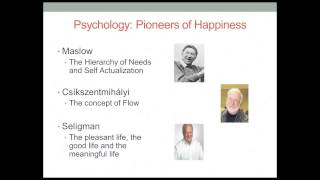 The Psychology and Philosophy of Happiness  Pioneers of Positive Psychology [upl. by Ettezel]