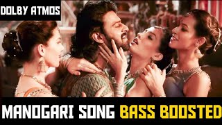 MANOHARI 51 BASS BOOSTED SONG  BAHUBALI MOVIE  DOLBY ATMOS  SUB BASS  BAD BOY BASS CHANNEL [upl. by Nolyarg678]