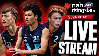 2024 AFL Draft  Day 1  Live Stream [upl. by Eastman]