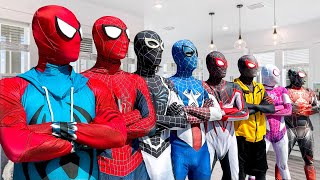 What If Many SPIDERMAN in 1 HOUSE  SPIDER MANs Story New Season 6  All Action Funny [upl. by Appleby]