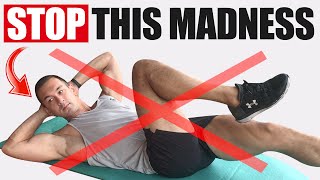 Why Ab Workouts Are A Waste Of Time DO THIS INSTEAD [upl. by Eittel]