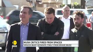 SpaceX Employees who wrote letter criticizing CEO Elon Musk fired  World News  WION [upl. by Gati]