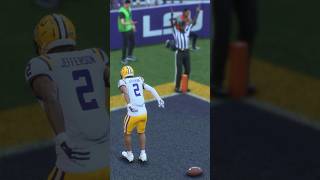 LSU Justin Jefferson Griddy 🔥🕺 cfb25 [upl. by Touber908]