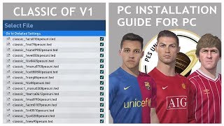 PES 2019  Classic Option File Installation Guide  PC [upl. by Dunson727]