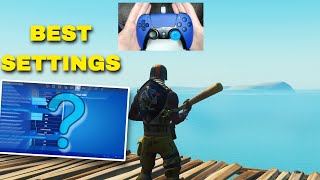 The BEST New Controller Settings for Fortnite  SUPER SMOOTH PS4PS5XBOX [upl. by Enrico]