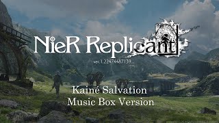 Kainé Salvation  NieR Replicant  Gestalt  Music Box 1 Hour Loop [upl. by Trebmal378]