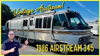 Unbelievable Vintage 1986 Airstream 345 Motorhome [upl. by Nivej]