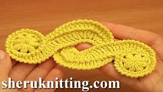 Crochet Freeform Motif [upl. by Llatsyrc]