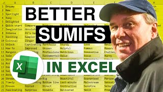 Excel  SUMIFS for multiple conditions  Episode 2043 [upl. by Atnek]