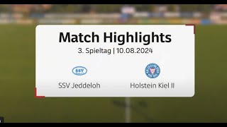 Highlights SSV Jeddeloh II  Holstein Kiel II [upl. by Aili]