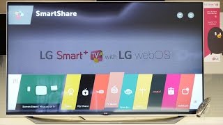 LG WEBOS 2 SMART TV 42lf6500 setup [upl. by Enohpets]