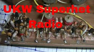 UKW Superhet Radio Projekt von Stefan0719  eflose 1037 [upl. by Elacsap946]