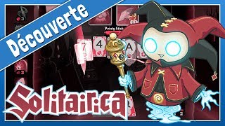 SOLITAIRICA  Un dérivé du solitaire en mode fantasy et magie  Gameplay [upl. by Enihpesoj]