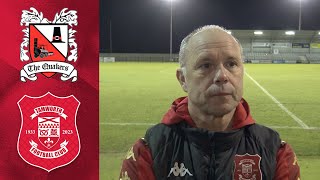 Darlington FC Vs Tamworth FC Post Match Interview [upl. by Knute]