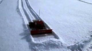 Kyosho Blizzard Deep Snow Plowing [upl. by Herrera673]