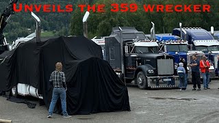 1985 Peterbilt 359 wrecker unveiling  Norway’s biggest US wrecker probably [upl. by Sulokcin]