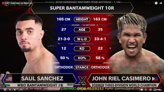 CASIMERO VS SANCHEZ FULL FIGHT 2024 [upl. by Ribak]