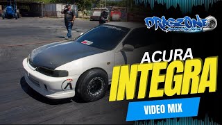 Acura Integra Video mix Honda Fest at Salinas Speedway [upl. by Arotahs]