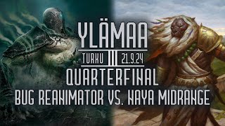 BUG Reanimator  Naya Midrange Ylämaa III Quarterfinal  European Highlander [upl. by Reinertson]