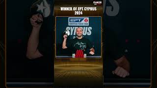 Ognyan Dimov Wins Big at EPT Cyprus 253876 Victory [upl. by Ailliw]