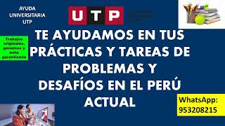 🔴AC  S04 Semana 04  Tarea Ensayo del oncenio de Leguía PA  UTP [upl. by Annoid960]