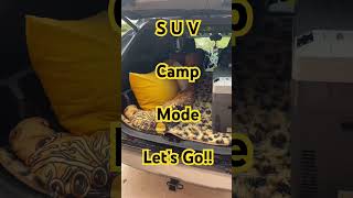 RAV4 SUV camp  sleep mode rav4 onyx og No build nobuild suvcamping [upl. by Forest803]