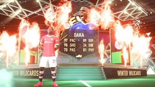 PATSON DAKA FIFA22 SBC U NEED TO EXCHANGE 12 WINTER WILDCARDS TOKEN TO GET DAKA [upl. by Dnalrag145]