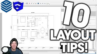 Faster Plan Creation in LAYOUT from SketchUp 10 Vital Tips [upl. by Eniron503]