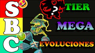 TODAS las MEGA EVOLUCIONES De Pokémon Clasificadas [upl. by Julianne]