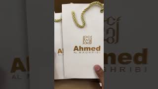 Ahmed Almaghribi احمد للعطور Perfumes Unboxing Video Marj مرج Blue Oud amp Blue by Ahmed [upl. by Anilegna]