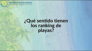 ¿Qué sentido tienen los ranking de playas [upl. by Rauscher]