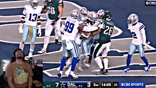 Cowboys Fan Reacts Philadelphia Eagles vs Dallas Cowboys Week 10 Highlights [upl. by Ardnaid]