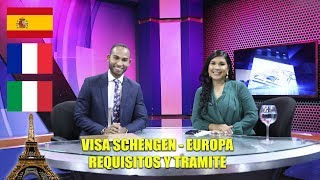 VISA SCHENGEN EUROPA  REQUISITOS [upl. by Saree]