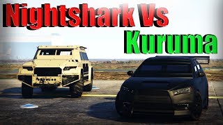 Gta 5 Online  Nightshark Vs Armored Kuruma  Speed Armor And More  Which To Buy [upl. by Anahpets]