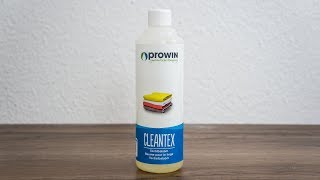 Der Saubermaker  Alles über Prowin Cleantex Textilwaschmittel [upl. by Amlet]