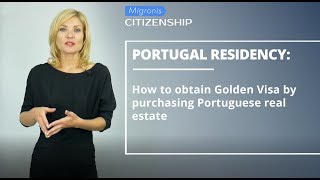 Portugal residency 👉 How to obtain Portugal residency by investment cost requirements [upl. by Akirehc]