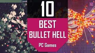 Best Bullet Hell Games  TOP10 TopDown Shooter for PC [upl. by Yam]